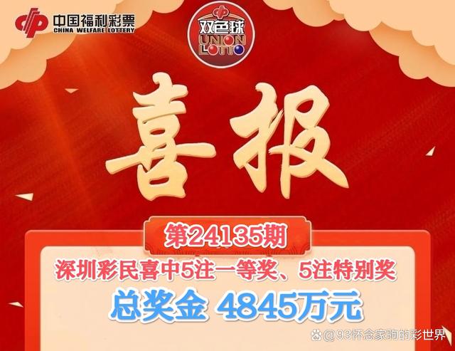 深圳双色球113期开奖结果揭晓，幸运之光再次闪耀鹏城