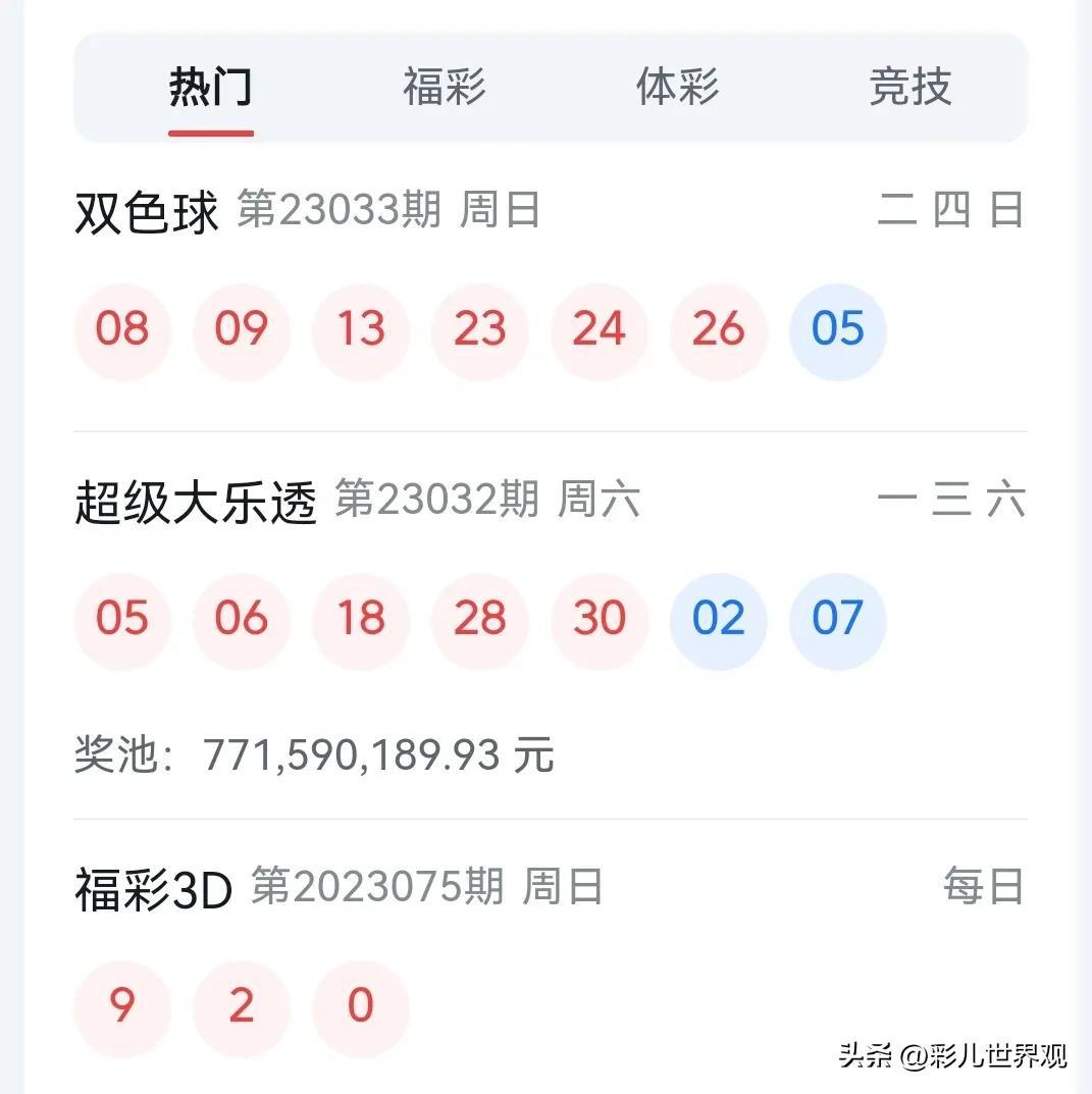 2023年3月2日双色球开奖结果揭晓，梦想与幸运的碰撞